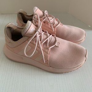 Adidas pink sneakers  Size  5.5